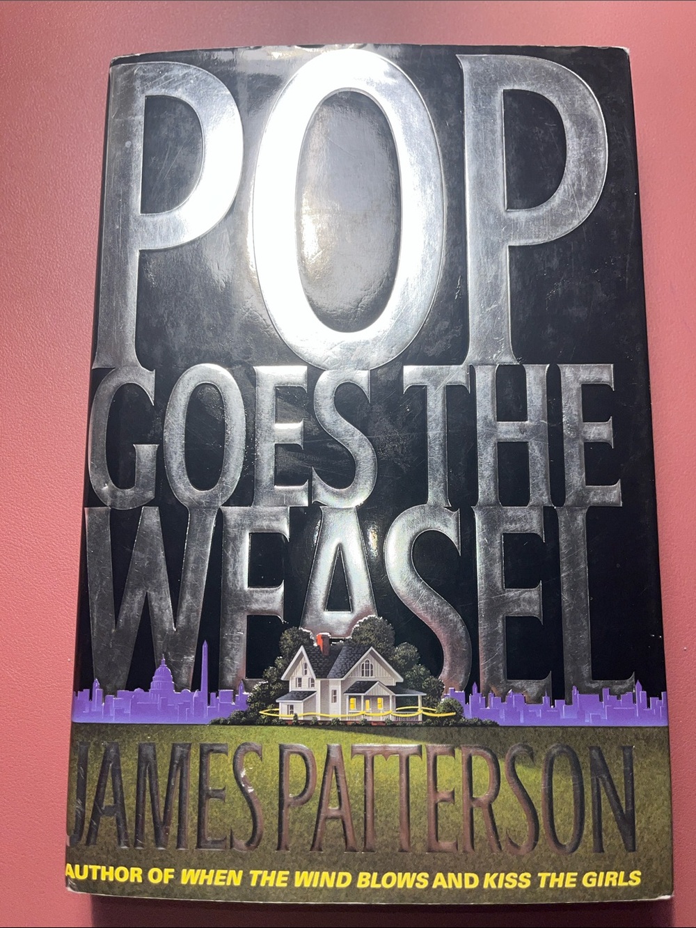 Pop Goes the Weasel hard back book NWOT